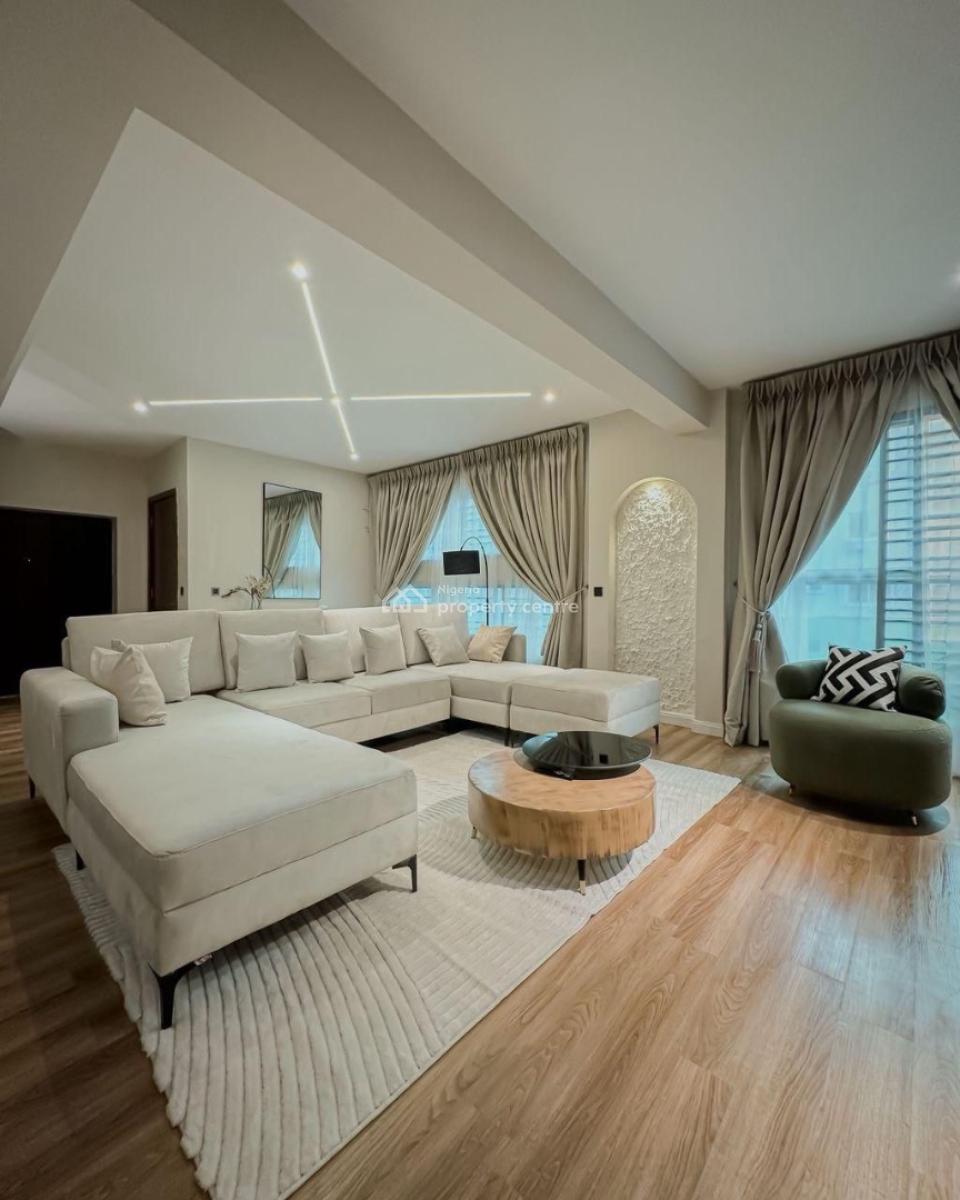 a Brand New Minimalist 3-bedroom Apartment with a Swimming Pool and Ps, Lekki Phase 1, Lekki, Lagos, Flat / Apartment Short Let