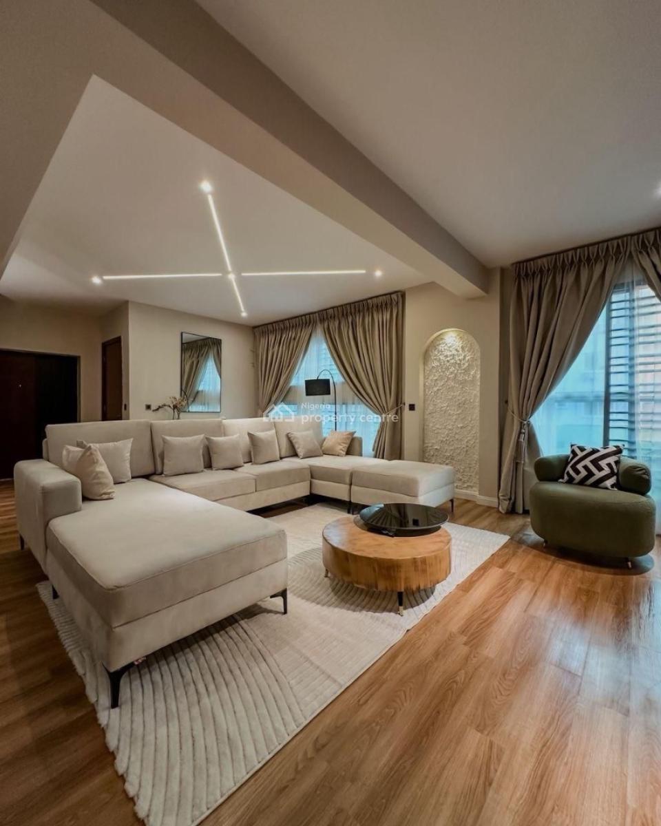 a Brand New Minimalist 3-bedroom Apartment with a Swimming Pool and Ps, Lekki Phase 1, Lekki, Lagos, Flat / Apartment Short Let