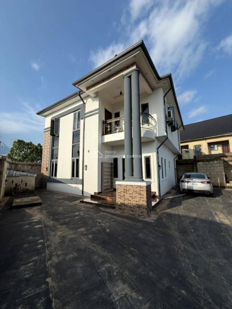 Newly Built 4 Bedroom Duplex + Bq, Eleme Road, Port Harcourt, Port Harcourt, Rivers, Detached Duplex for Sale