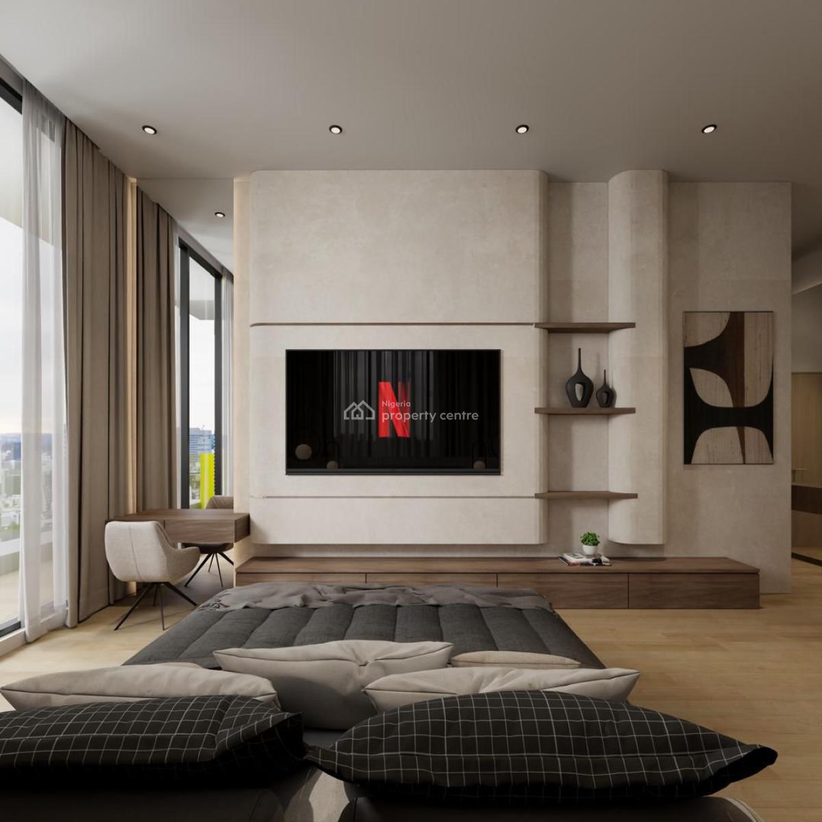 (direct Brief) 3 Bedroom Apartment with Bq, George Street, Ikoyi, Lagos, Block of Flats for Sale