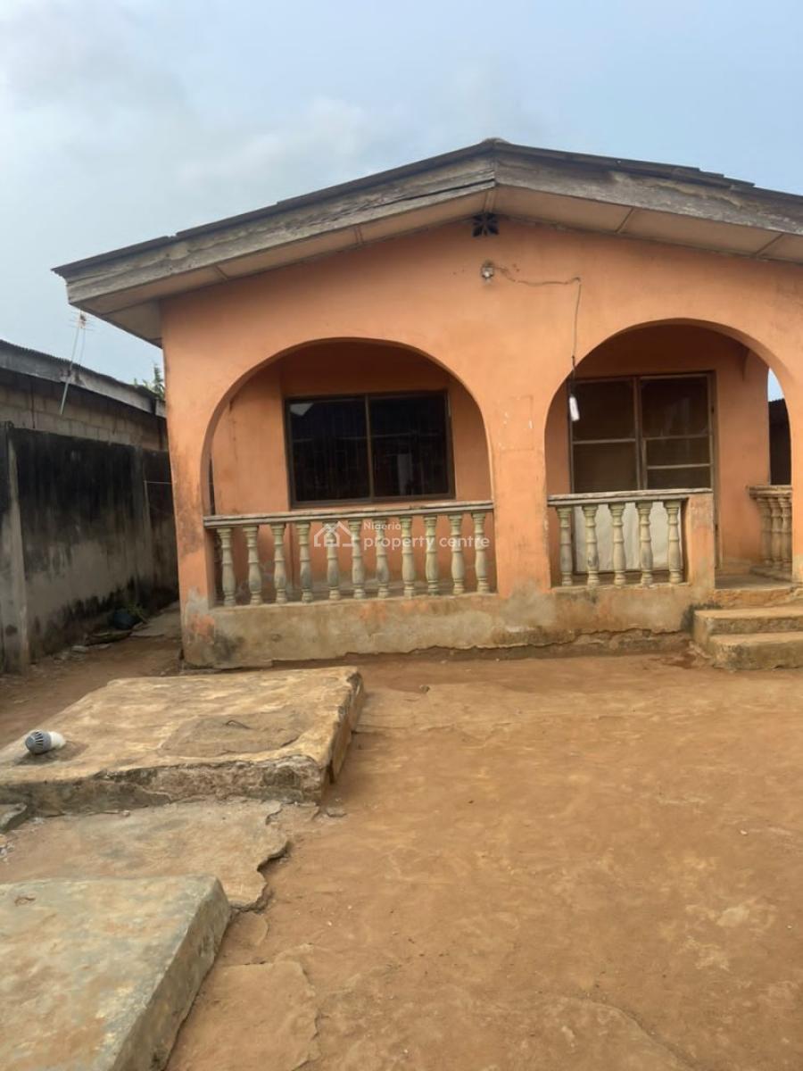 Massive 6 Bedroom Bungalow with Shop, Via Millitary Zone, Ejigbo, Idimu, Lagos, Detached Bungalow for Sale