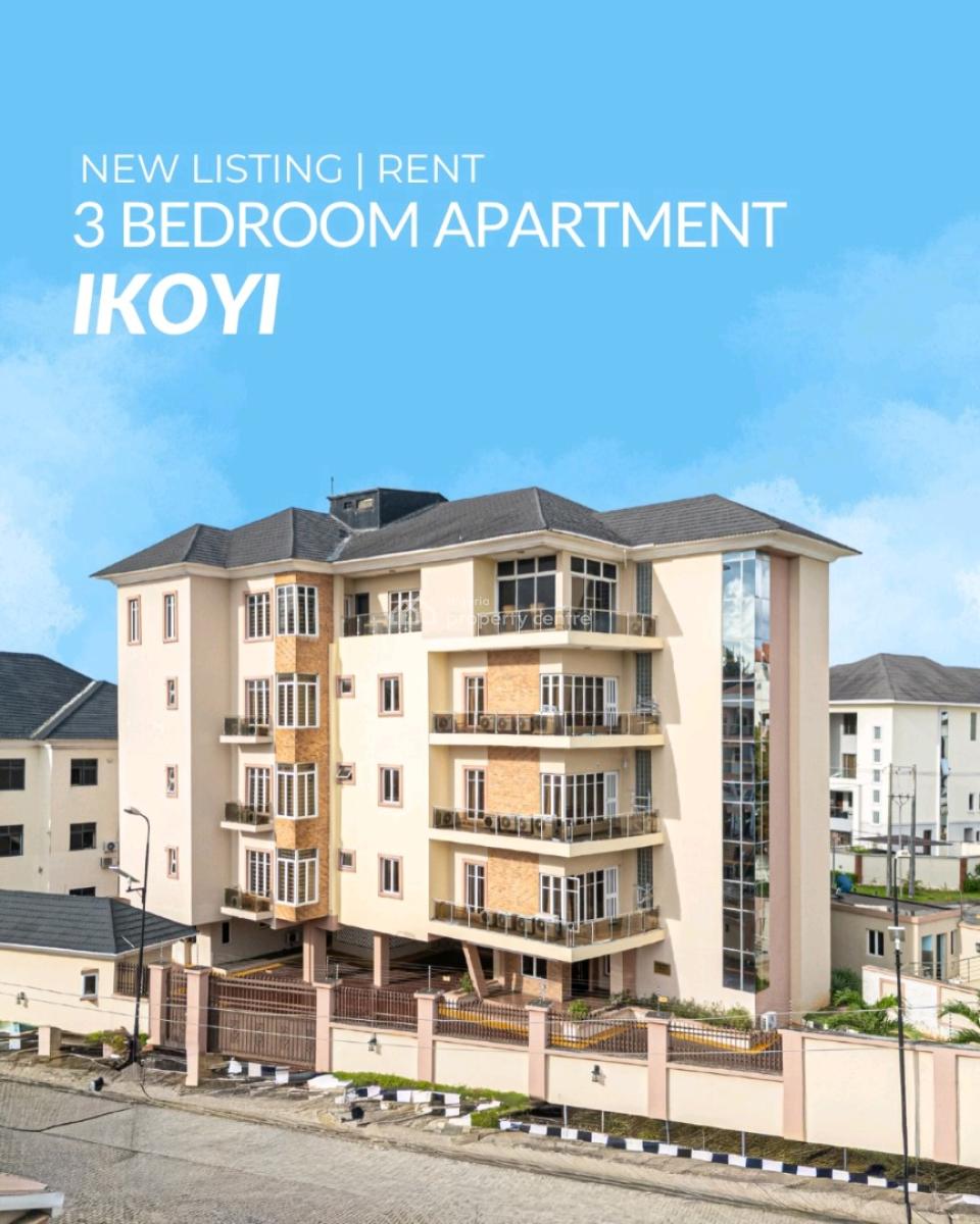 New Listing  3 Bedroom Apartment, Ikoyi, Lagos, Flat / Apartment for Rent