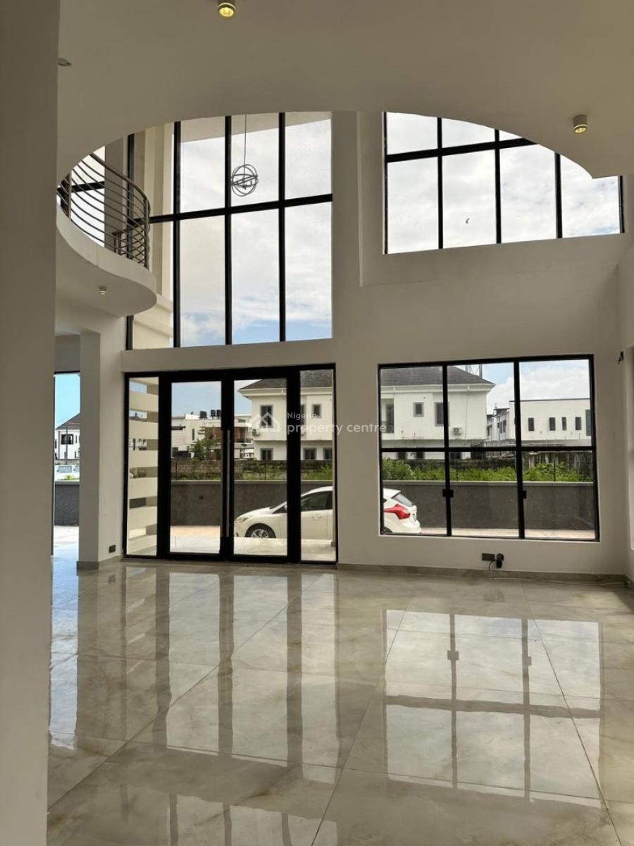 4 Bedroom Detached Building with Boys Quarters, Lakeview Park Estate, By Orchid Road, Lekki, Lagos, Semi-detached Duplex for Rent