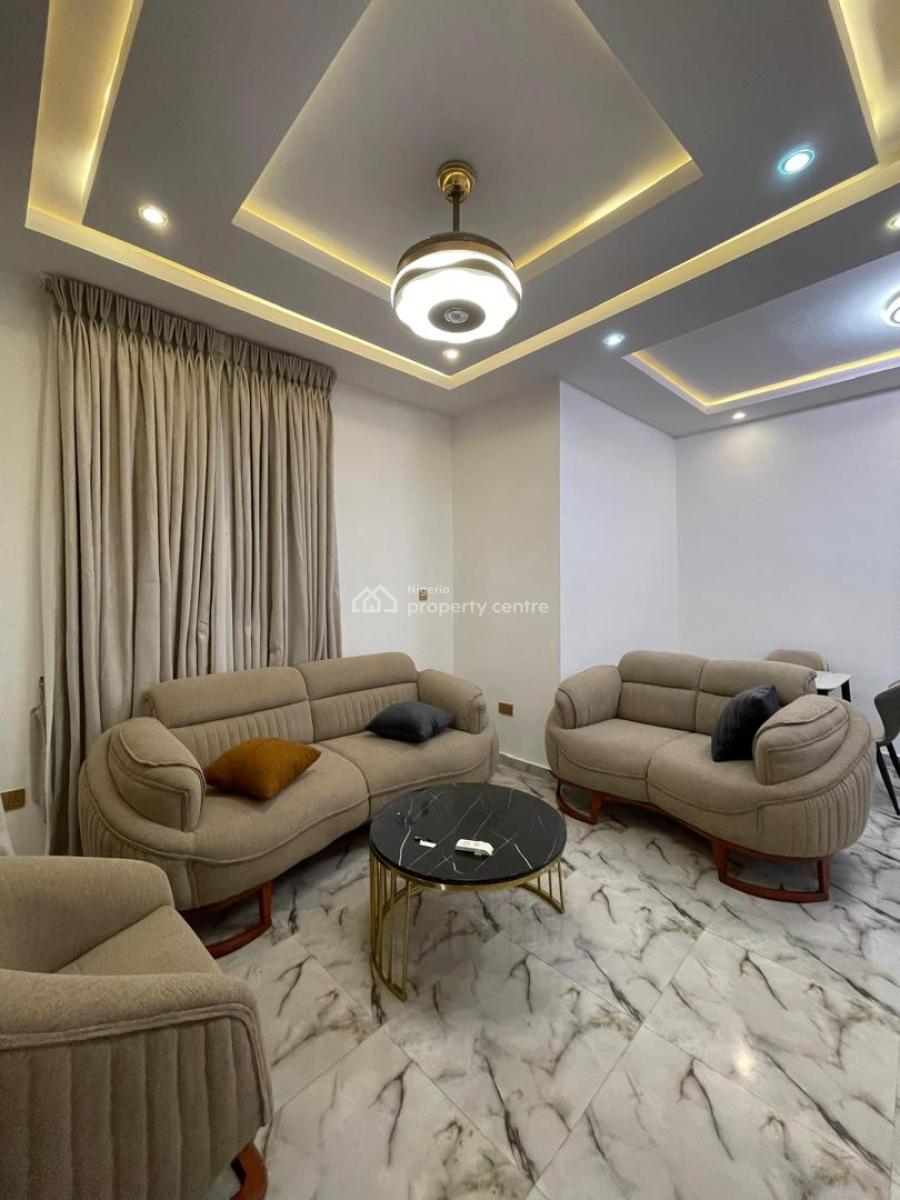 Fully Furnished 2 Bedroom Mini Apartment Available, Femi Okunnu Estate, Osapa, Lekki, Lagos, Detached Bungalow for Rent