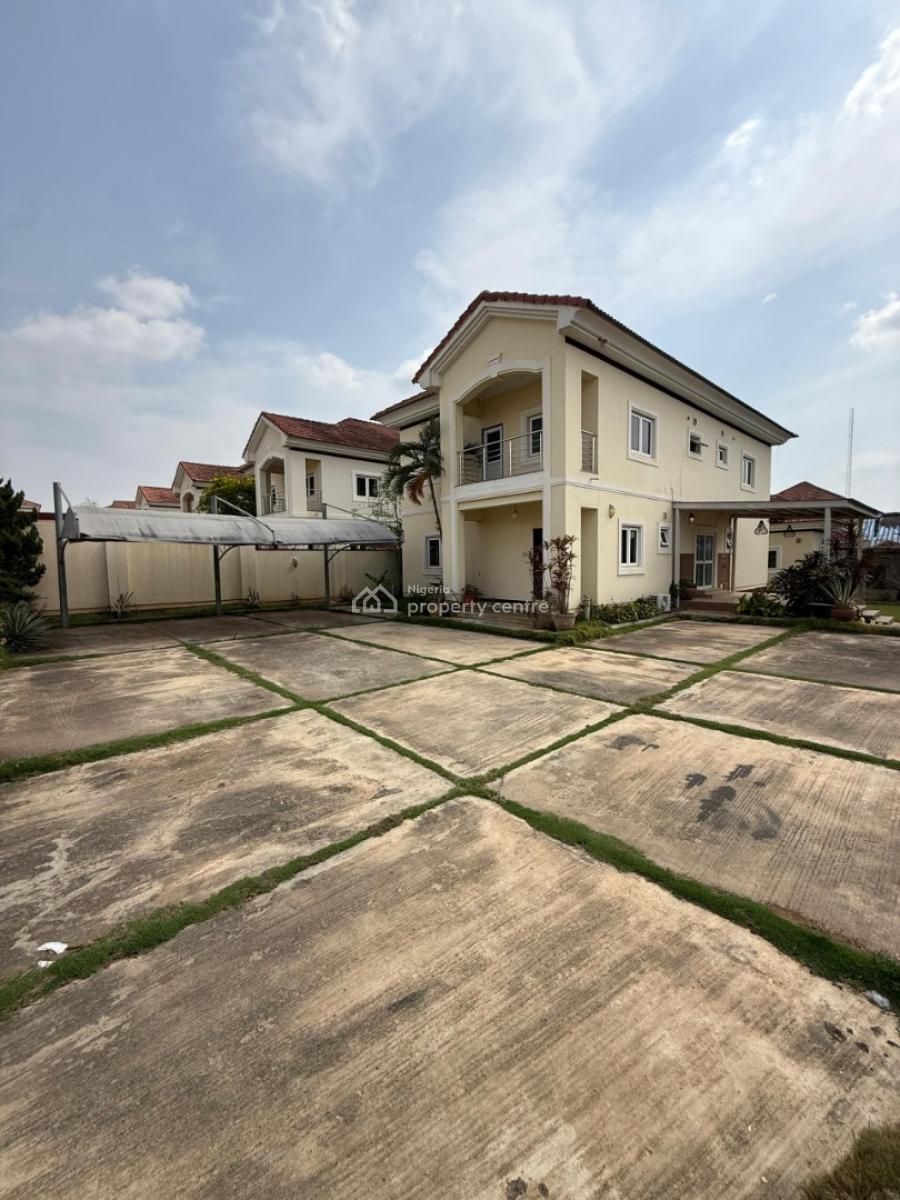 5 Bedroom Fully Detached Duplex with 2rooms Bq, Godab Estate, Life Camp, Abuja, Detached Duplex for Rent