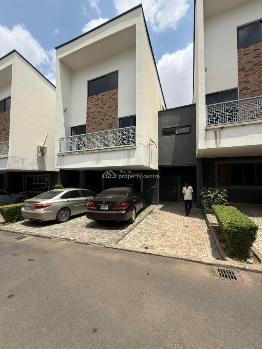 a Tastefully Finished 4 Bedroom Terrace Duplex No Bq, Katampe Extension, Katampe, Abuja, Terraced Duplex for Rent