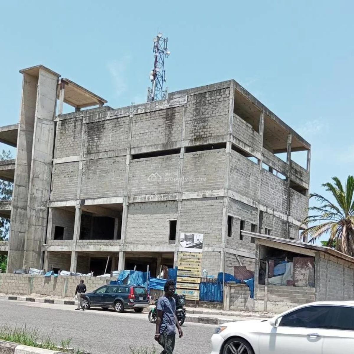3 Storeys Uncompleted Commercial Building for Long Lease, Along Ozumba Mbadiwe Road, Victoria Island (vi), Lagos, Commercial Property for Rent