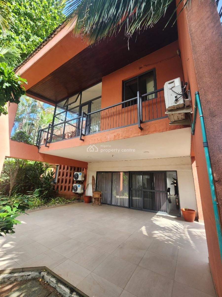 Luxury Furnished 4 Bedroom Terrace Duplex with Bq and Green Area, Old Ikoyi, Ikoyi, Lagos, Terraced Duplex for Rent