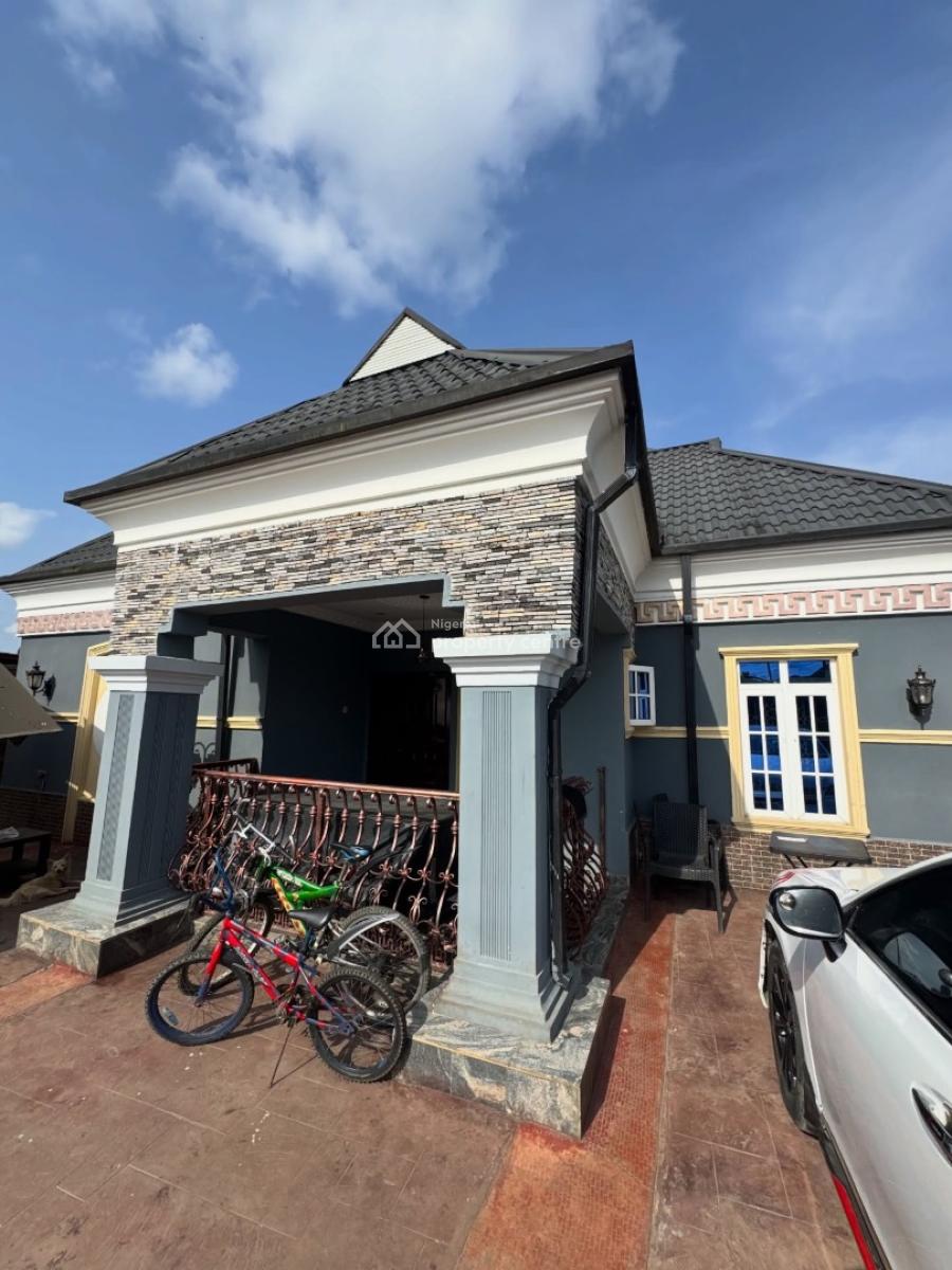 4 Bedroom Bungalow, Off Nta Road, Cornerstone, Port-harcourt, Ozuoba, Port Harcourt, Rivers, Detached Bungalow for Sale