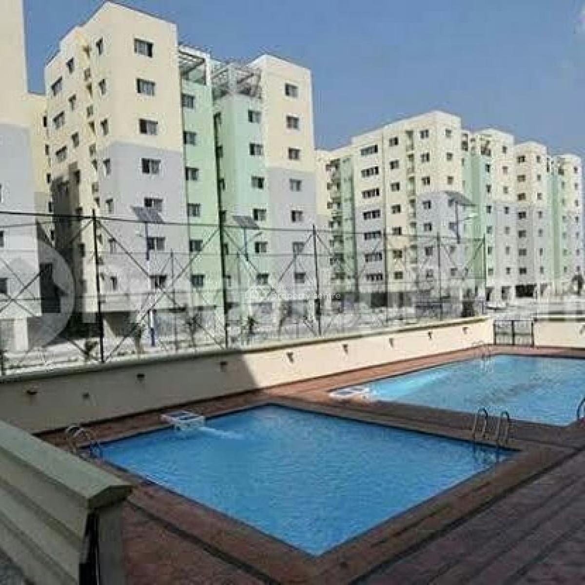 3 Bedroom Apartment with Bq on The 4th Floor, Primewaterview Garden Estate, Off Freedom Way, Lekki Phase 1, Lekki, Lagos, Flat / Apartment for Sale