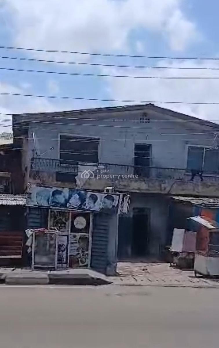 Story Building on Pedro Road Lagos Along The Road   Registered Conveya, Pedro, Gbagada, Lagos, Commercial Property for Sale