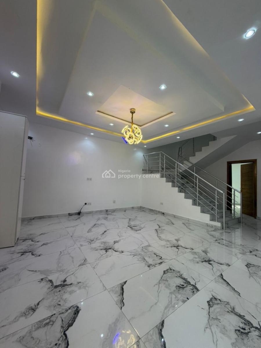 5-bed Semi Detached with Bq, Lekki Phase 1, Lekki, Lagos, Semi-detached Duplex for Rent
