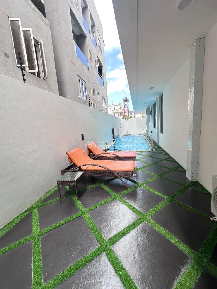 Neatly Finished 1bedroom Apartment with Pool ,gym&elevator I, Lekki Phase One ,lekki ,lagos ,nigeria, Lekki Phase 1, Lekki, Lagos, Mini Flat (room and Parlour) for Sale