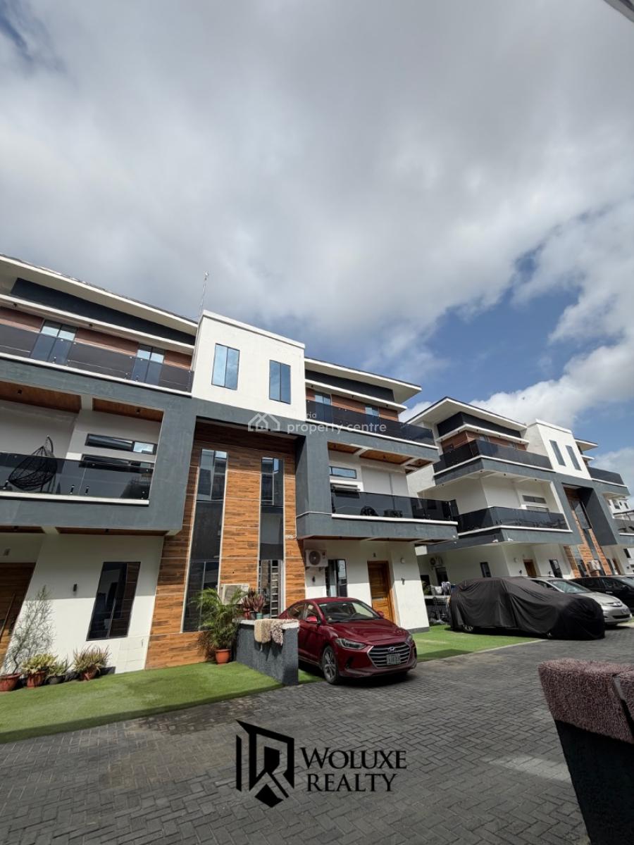 Contemporary Built 4bedroom Semi Detached Duplex with Bq, Off Freedom Way, Lekki, Lagos, Semi-detached Duplex for Rent