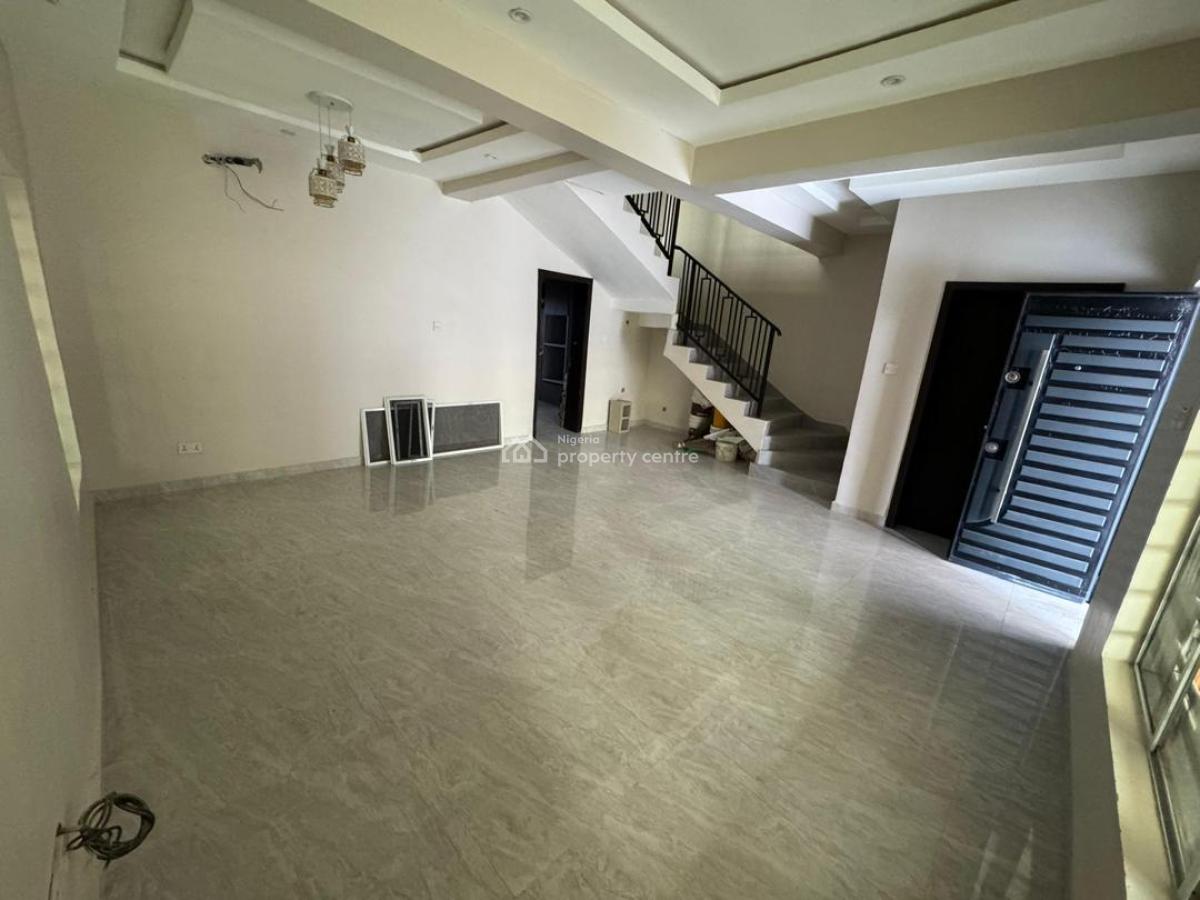 Luxury 3bedroom Terrace House with Bq, Cyber Ville Estate, Lekki Garden Off Coastal Road Ikate, Lekki, Lagos, Terraced Duplex for Rent