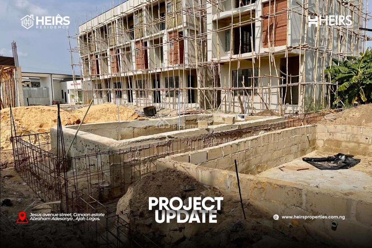 Luxury 3 Bedroom  Triplex Duplex Woth Lovely Features, Heirs Residence Canaan Estate  Off Lekki Epe, Sangotedo, Ajah, Lagos, Terraced Duplex for Sale