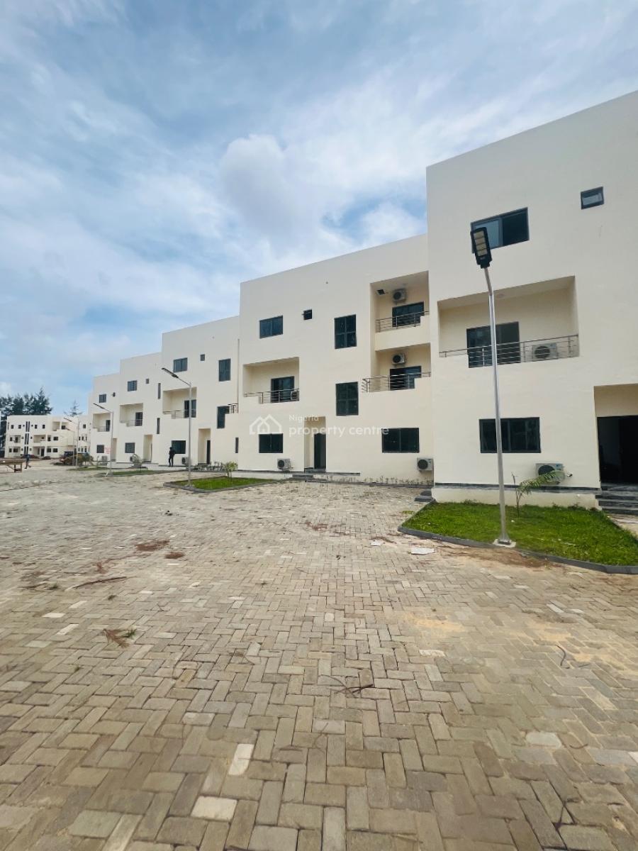 4 Bed Terrace Duplex with Fitted Acs, Osapa Lekki Lagos, Osapa, Lekki, Lagos, Terraced Duplex for Rent