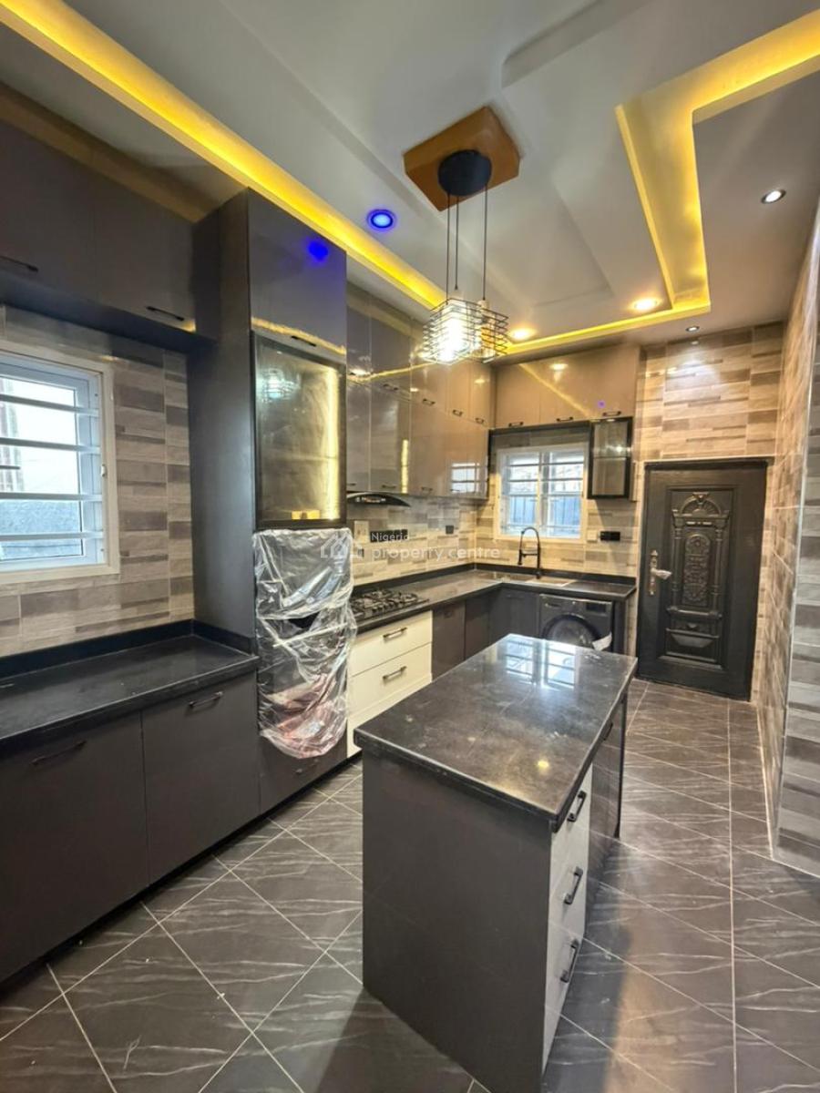Stunning 4 Bedroom Fully Detached Duplex with Bq, Osapa, Lekki, Lagos, Detached Duplex for Sale