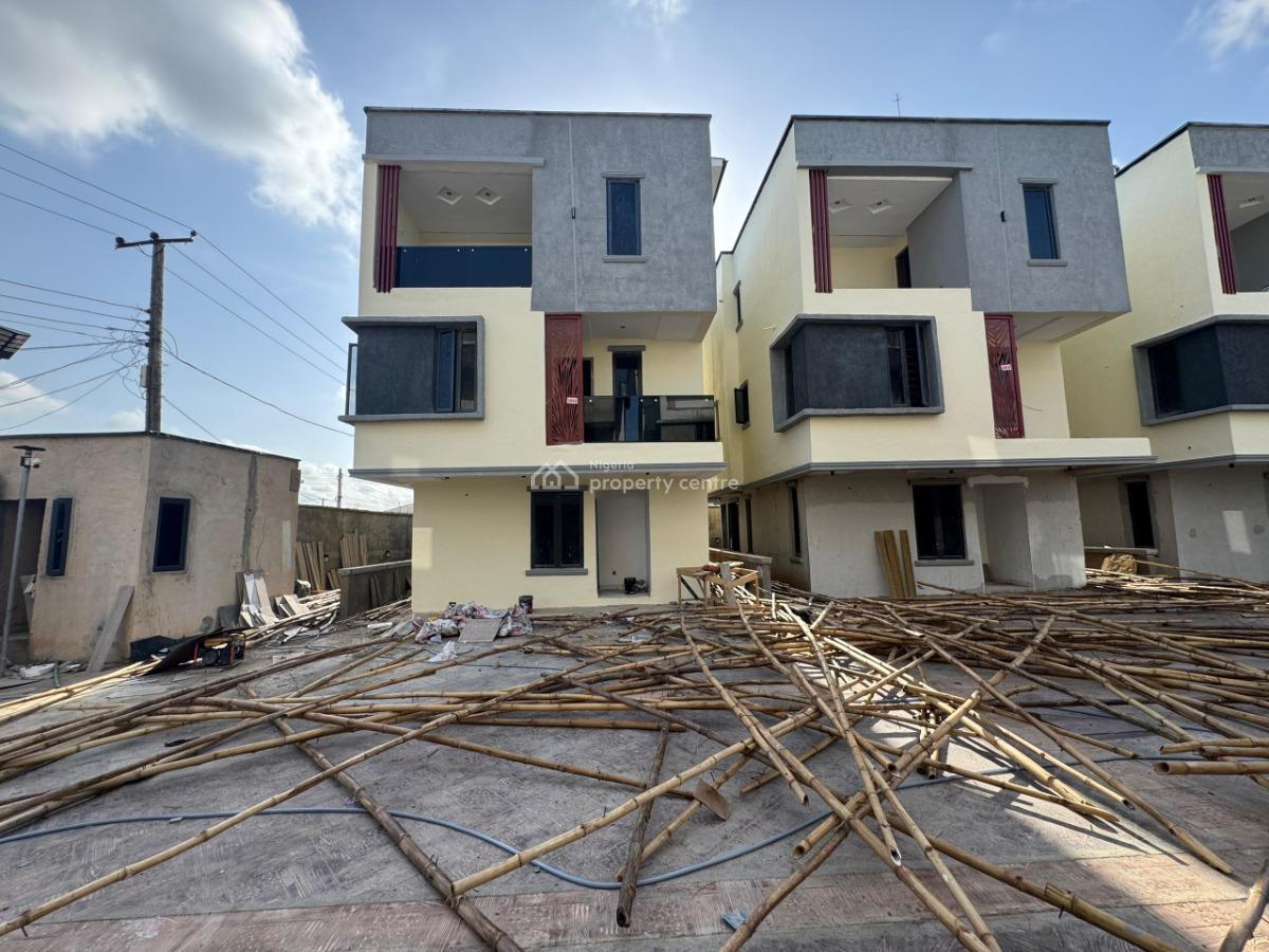 4 Bedroom Detached Terrace Ogba Gated, Back of Dideolu Estate, Ogba, Ikeja, Lagos, Detached Duplex for Sale