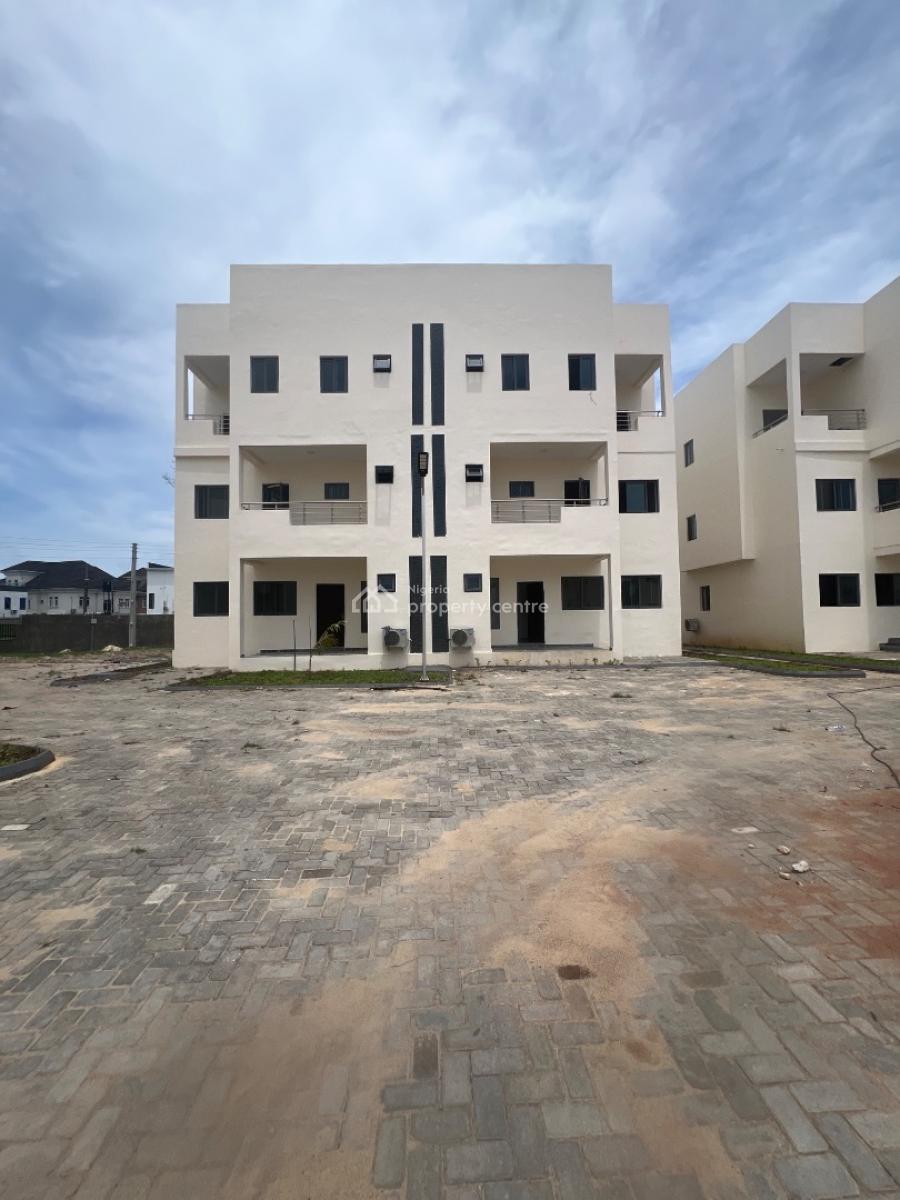 4 Bedrooms Duplex with Fitted Acs, Osapa, Lekki, Lagos, Semi-detached Duplex for Rent