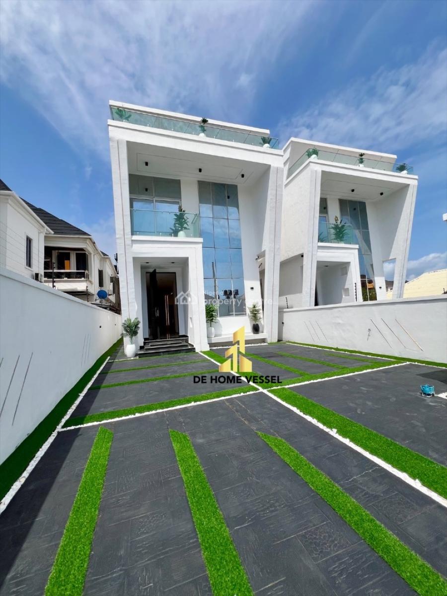 Luxury 5 Bedrooms Detached Home with Pool and Bq, Ologolo, Lekki, Lagos, Detached Duplex for Sale