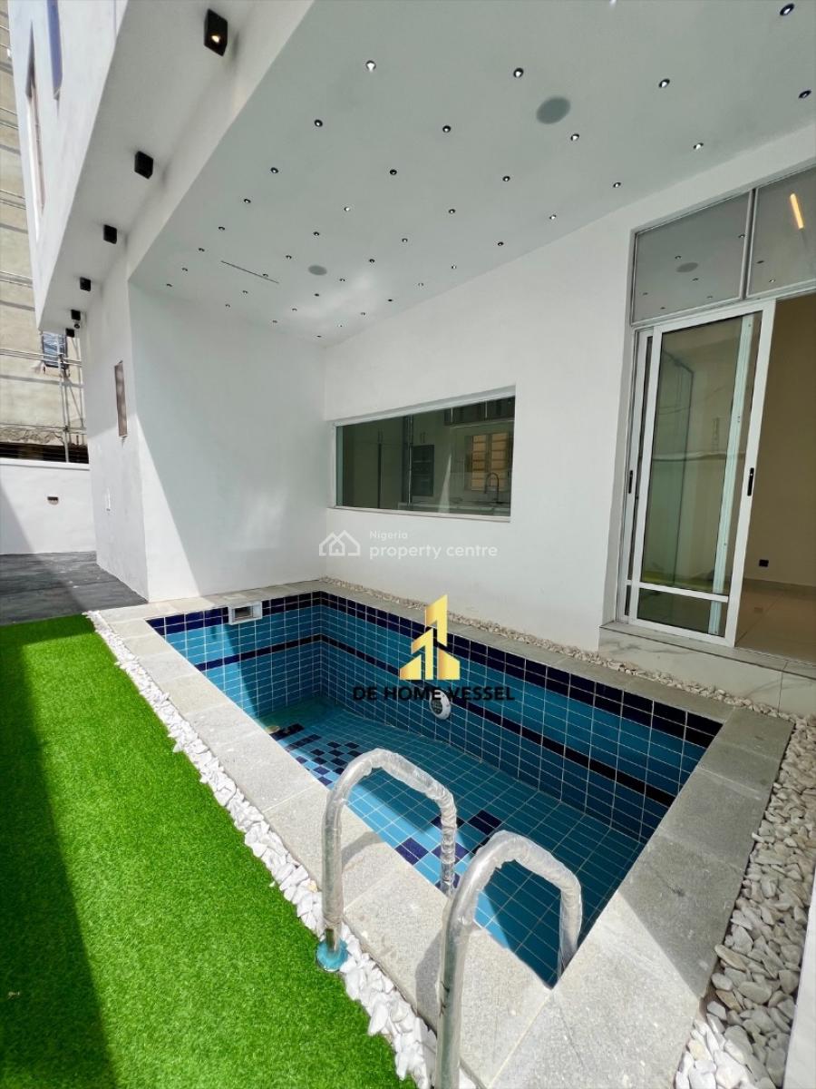 Luxury 5 Bedrooms Detached Home with Pool and Bq, Ologolo, Lekki, Lagos, Detached Duplex for Sale