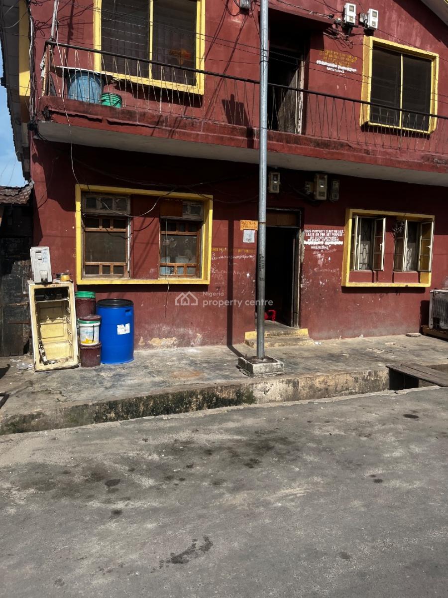 a Storey Building on a Full Plot of Land, Randle, Surulere, Lagos, Block of Flats for Sale