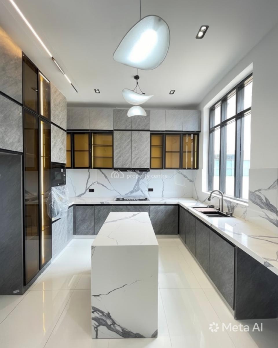 5 Bedroom Detached Duplex + Bq, Chevron, Lekki, Lagos, Detached Duplex for Sale