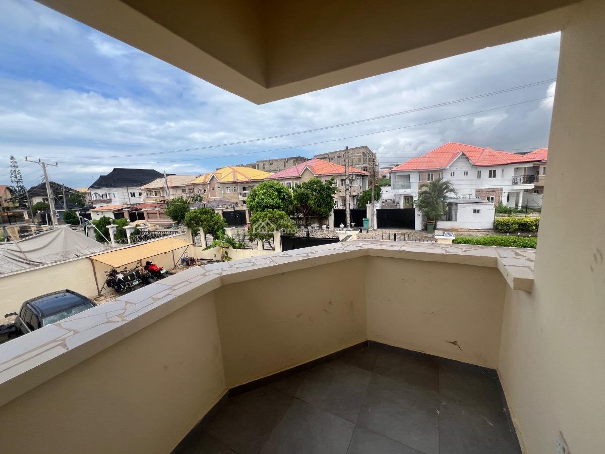 Very Spacious 4-bedroom Semi-detached Duplex with a Large Bq, Alpha Bay Estate , Off Alpha Beach Road, Lekki Phase 1, Lekki, Lagos, Semi-detached Duplex for Rent