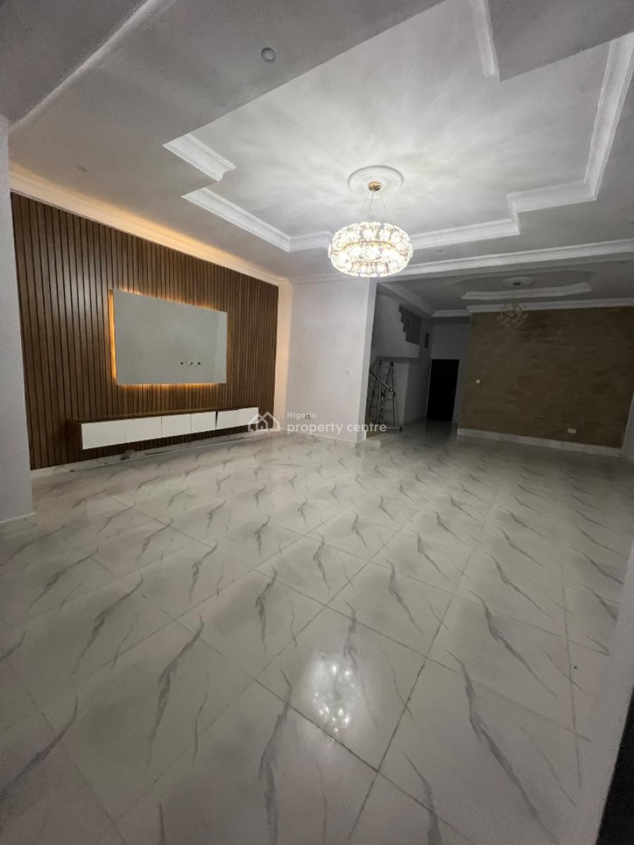 Very Spacious 4-bedroom Semi-detached Duplex with a Large Bq, Alpha Bay Estate , Off Alpha Beach Road, Lekki Phase 1, Lekki, Lagos, Semi-detached Duplex for Rent