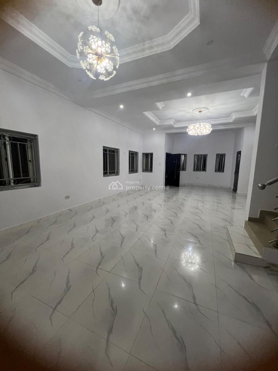 Very Spacious 4-bedroom Semi-detached Duplex with a Large Bq, Alpha Bay Estate , Off Alpha Beach Road, Lekki Phase 1, Lekki, Lagos, Semi-detached Duplex for Rent