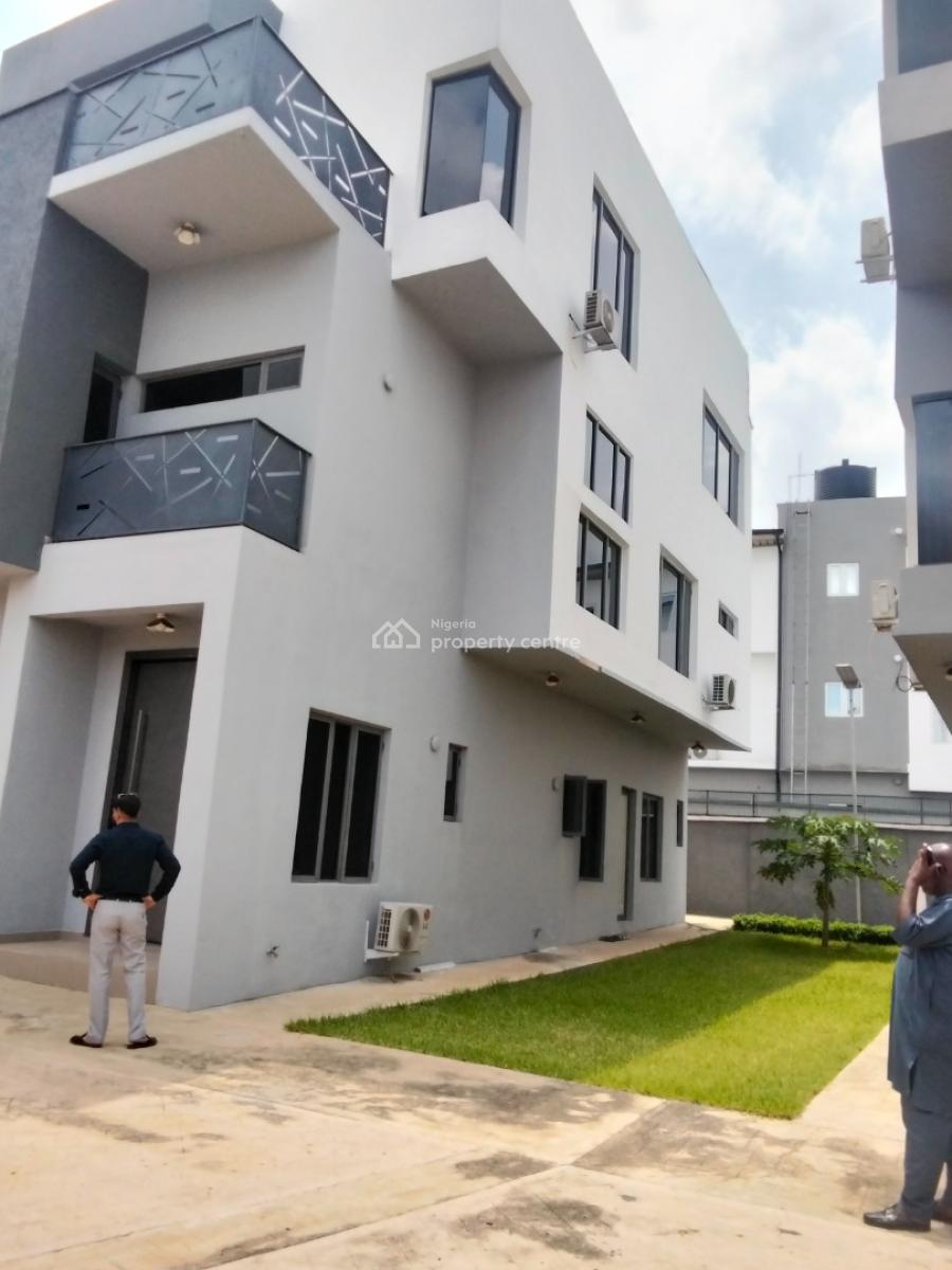 Ambassadorial 5-bedroom Mansion, Off Oduduwa Crescent, Ikeja Gra, Ikeja, Lagos, Detached Duplex for Rent
