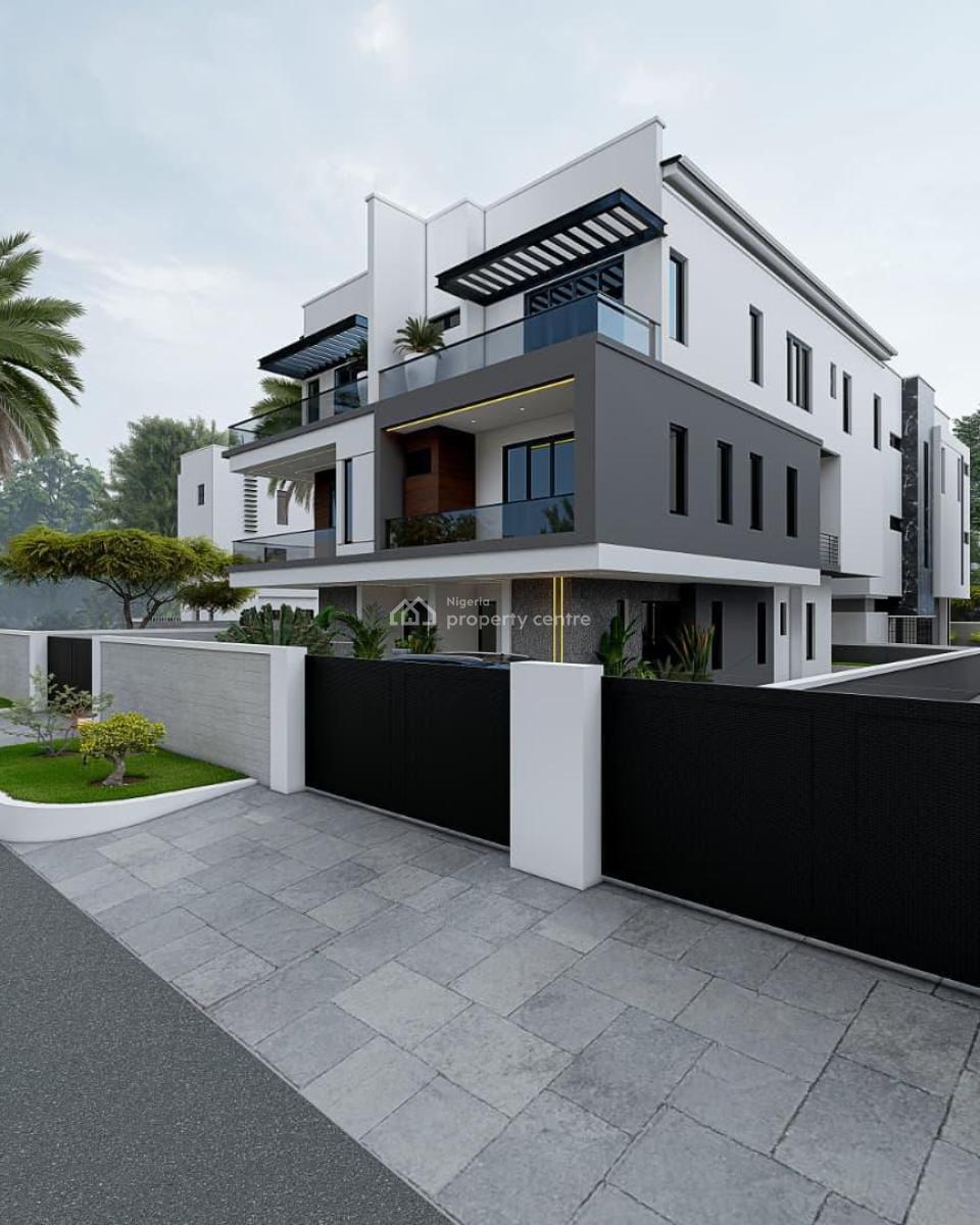 Elegantly Built 4 Bedroom Semi Detached Duplex Plus Bq, Stunningly Designed Home with Bq in a Secured Estate, Adeniyi Jones, Ikeja, Lagos, Semi-detached Duplex for Sale