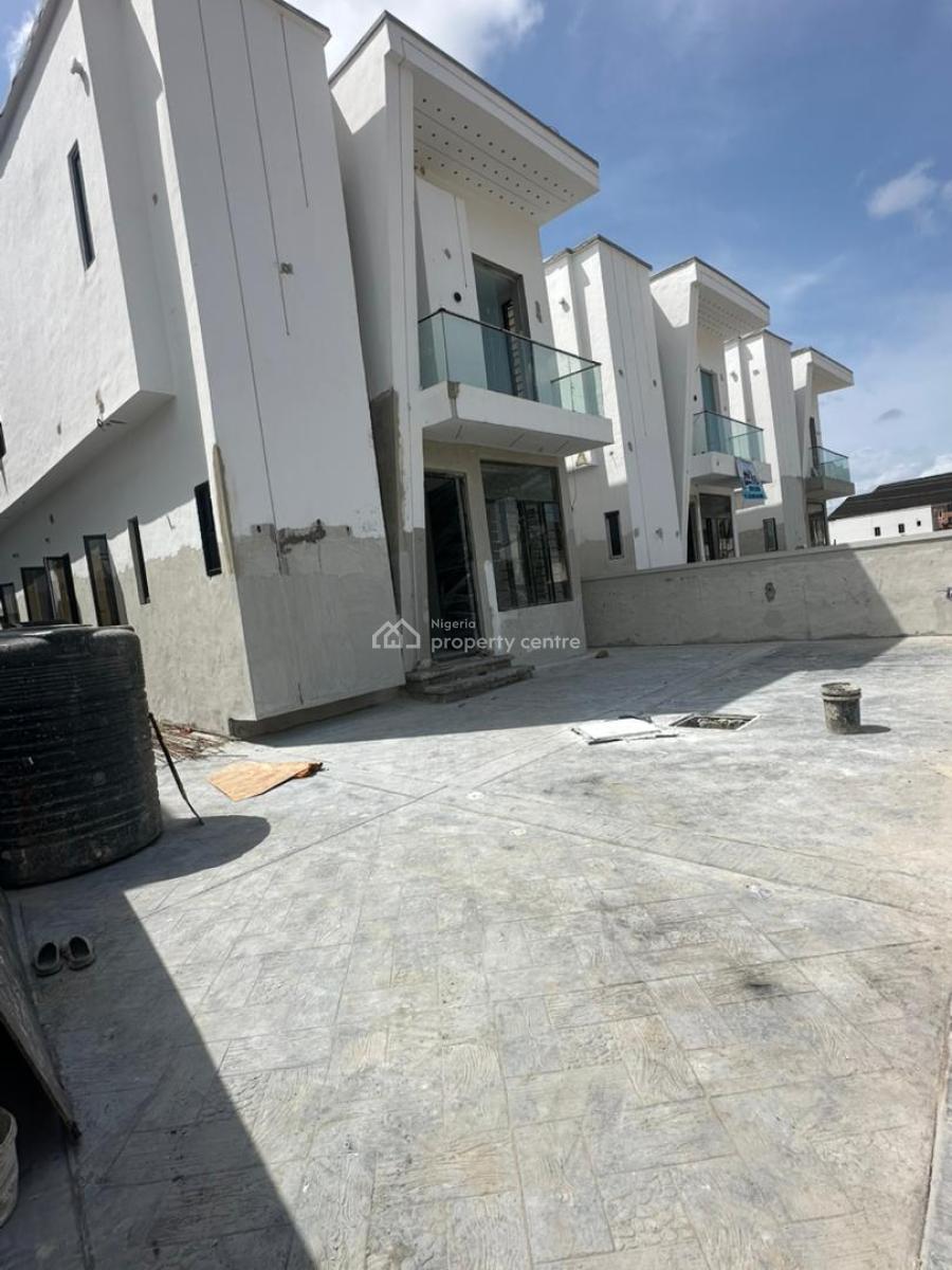 Luxury Newly 4 Bedroom Fully Detached Duplex with Excellent Facility, Ogidan Bus Stop Ocean Palm Estate, Sangotedo, Ajah, Lagos, Detached Duplex for Sale