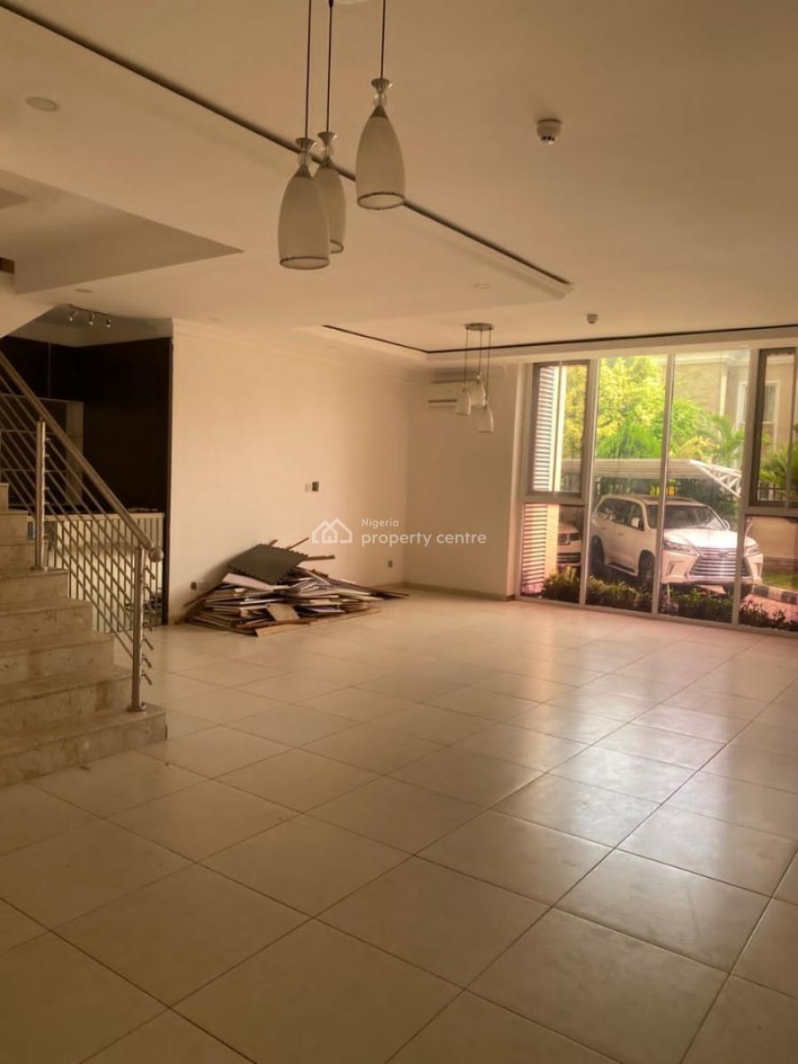 Tastefully Built 4 Bedrooms Terrace with Bq, Banana Island, Ikoyi, Lagos, Terraced Duplex for Rent