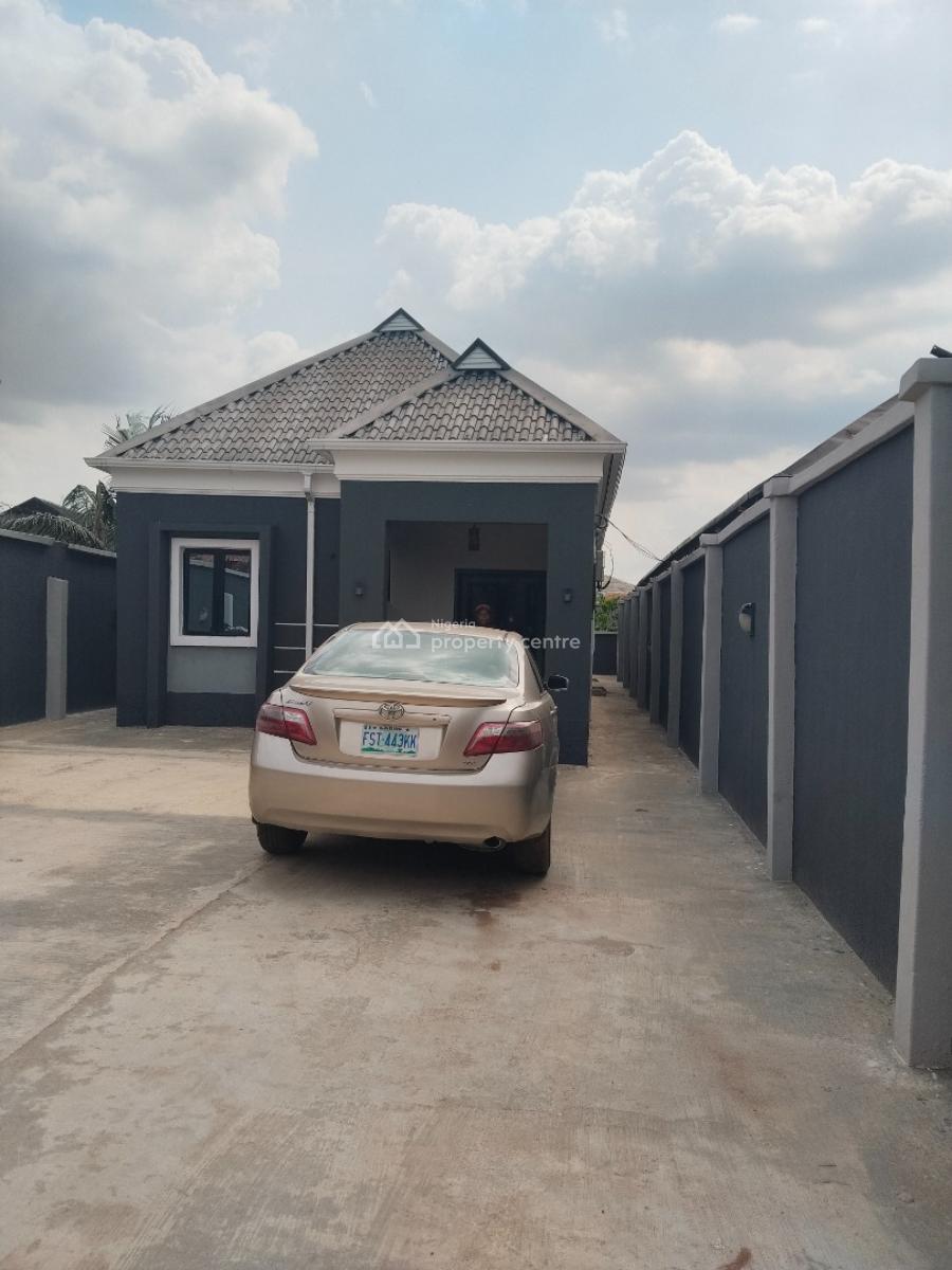 Self 3bedroom Bungalow at Makogi Magboro Ext, Prestige, Magboro, Ogun, Detached Bungalow for Rent