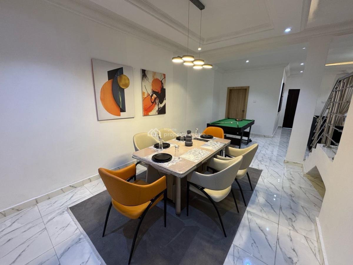 Standard Three Bedroom Duplex Apartment with Swimming Pool & Gym, Agboola Court, Jakande, Lekki, Lagos, Flat / Apartment Short Let