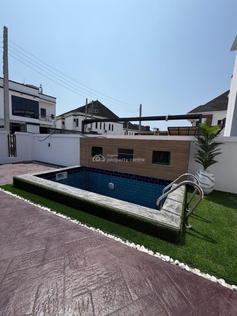 Stunning 5bedroom Duplex with a Bq and a Pool Within a Secured Estate, Orchid, Lekki, Lagos, Detached Duplex for Sale