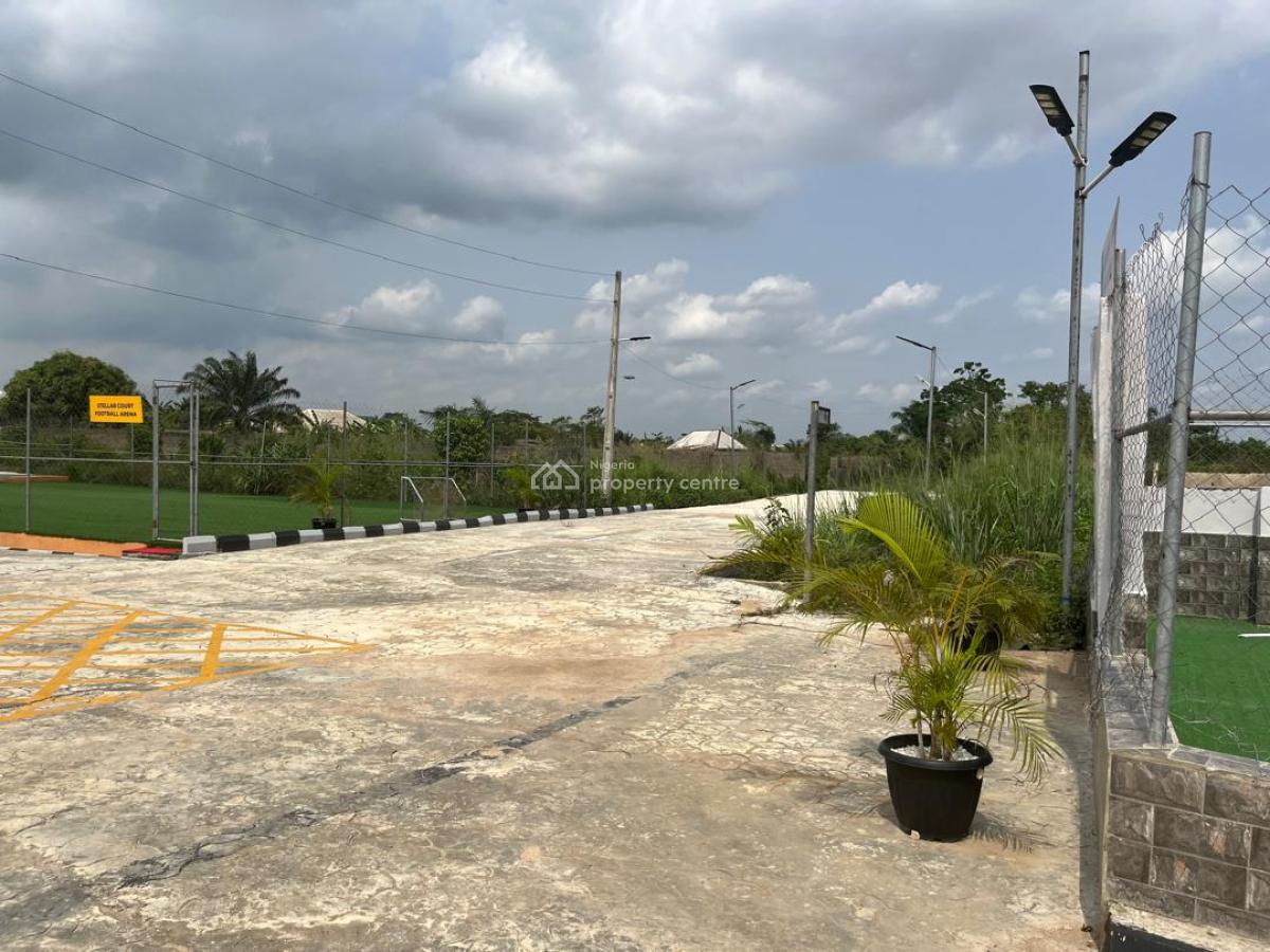 Luxury Serviced C of O Land in a Prime Location, Stellar Court Adesan Town 5 Minutes Drive From Mowe Market, Mowe Ofada, Ogun, Residential Land for Sale