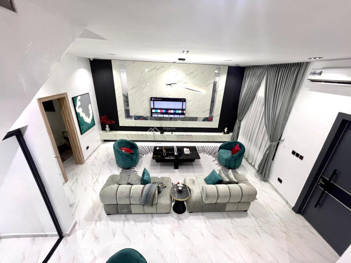 Luxury 4 Bedroom Terrace Duplex with Snooker and Ps5, Rooms Ensuite, Chef and Housekeeper & Car Hire on Demand, Comfortable, Ikota, Lekki, Lagos, House Short Let