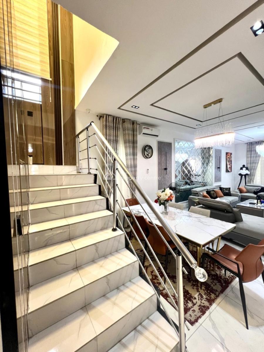 Luxury 4bedroom Semidetached Duplex with Private Parking & Ps5, Ensuite Rooms, 24/7 Power, 2living Rooms, Comfortable and Secure, Lekki, Lagos, House Short Let