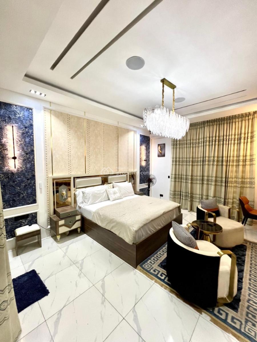 Luxury 4bedroom Semidetached Duplex with Private Parking & Ps5, Ensuite Rooms, 24/7 Power, 2living Rooms, Comfortable and Secure, Lekki, Lagos, House Short Let
