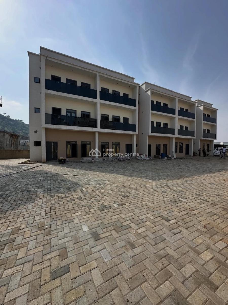 Pristine 4bedroom Terrace Duplex with a Bq, Katampe Extension, Katampe, Abuja, Terraced Duplex for Sale