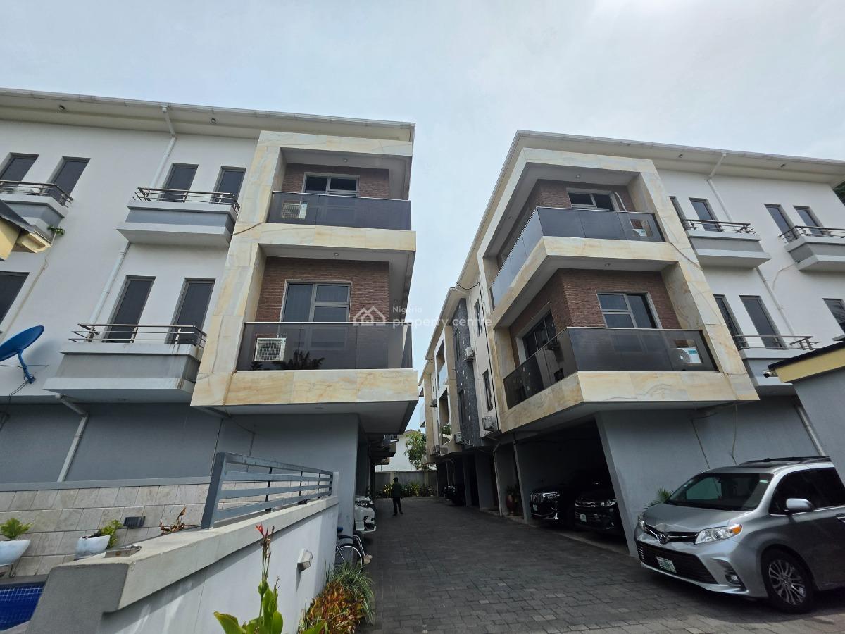 Well Maintained 4 Bedroom Terraced Duplex with Bq and Pool, Off Alexander Road, Old Ikoyi, Ikoyi, Lagos, Terraced Duplex for Sale