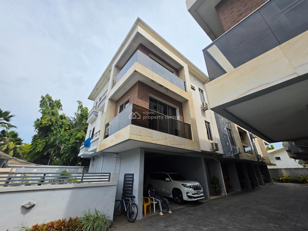 Well Maintained 4 Bedroom Terraced Duplex with Bq and Pool, Off Alexander Road, Old Ikoyi, Ikoyi, Lagos, Terraced Duplex for Sale