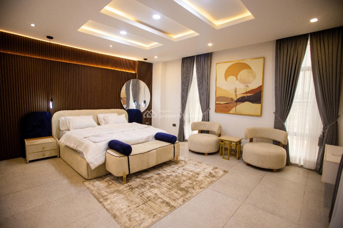 an Aesthetic & Magnificent Four (4) Bedroom Apartment, Off Isaac John Street Ikeja G.r.a, Ikeja Gra, Ikeja, Lagos, Terraced Duplex Short Let
