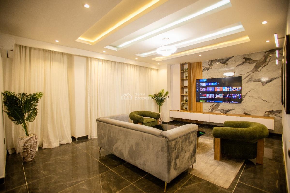 an Aesthetic & Magnificent Four (4) Bedroom Apartment, Off Isaac John Street Ikeja G.r.a, Ikeja Gra, Ikeja, Lagos, Terraced Duplex Short Let