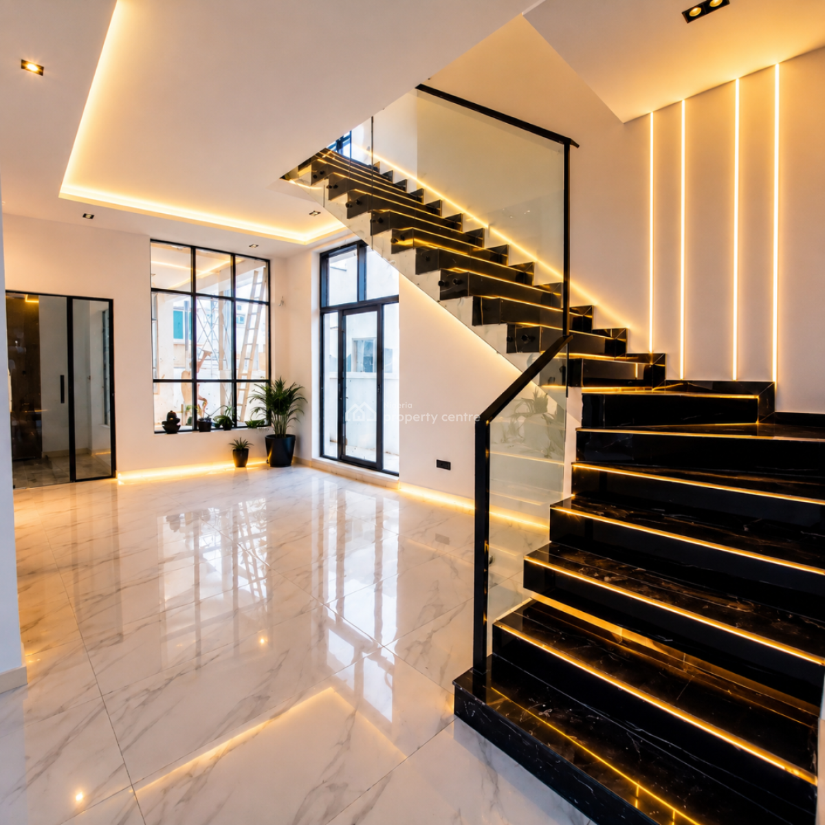 Luxury 5 Bedroom Fully Detached Duplex with Bq +cinema in an Estate P, Chevron, Lekki, Lagos, Detached Duplex for Sale