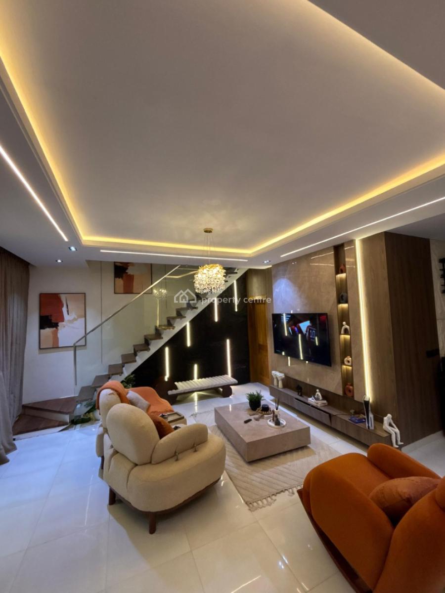 Luxury 2bedroom Maisonnette with Pool, Ps5 and Dining, Lekki Phase 1, Lekki, Lagos, Flat / Apartment Short Let