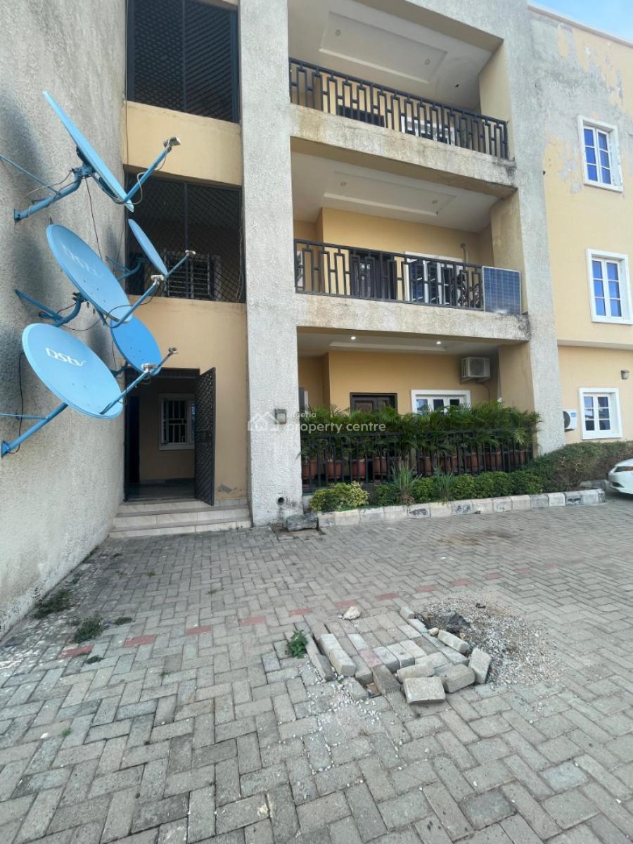 Massive One Bedroom Flat with 2 Toilet in a Serene Environment, Lifecamp District By Nigeria Ghana International School, Life Camp, Abuja, Mini Flat (room and Parlour) for Rent